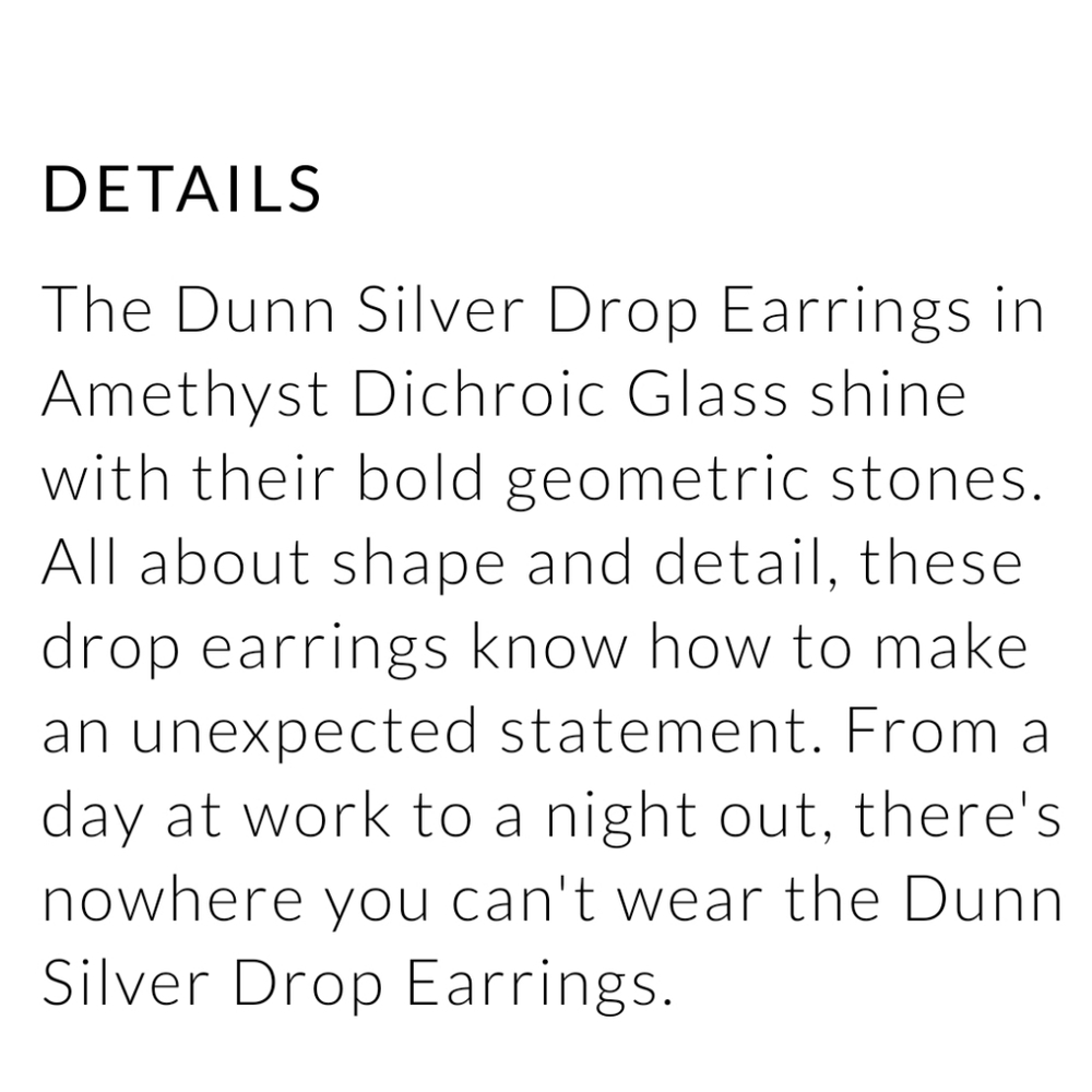 Kendra Scott Dunn Amethyst Dichroic Earrings - Picture 6 of 7